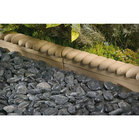 Half Rope Top Decorative Concrete Edging Pack of 50 - Armstrong Cheshire