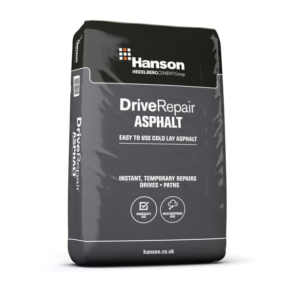 Hanson Asphalt Drive Repair Macadam 25kg (582601048097)