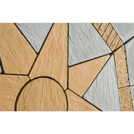 Lakeland North Star 5.76m2 Concrete Paving Patio Kit Cumbrian Slate - Armstrong Cheshire