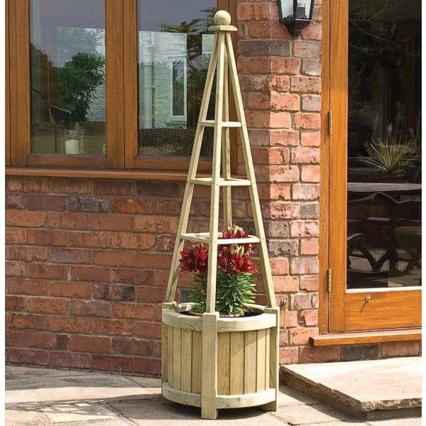 Marberry Obelisk Planter 