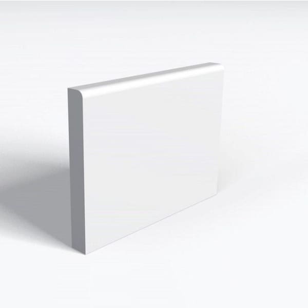 MDF Architrave 10mm Once Rounded Architrave White Primed 18x68mm Arranwood (5677141557411)