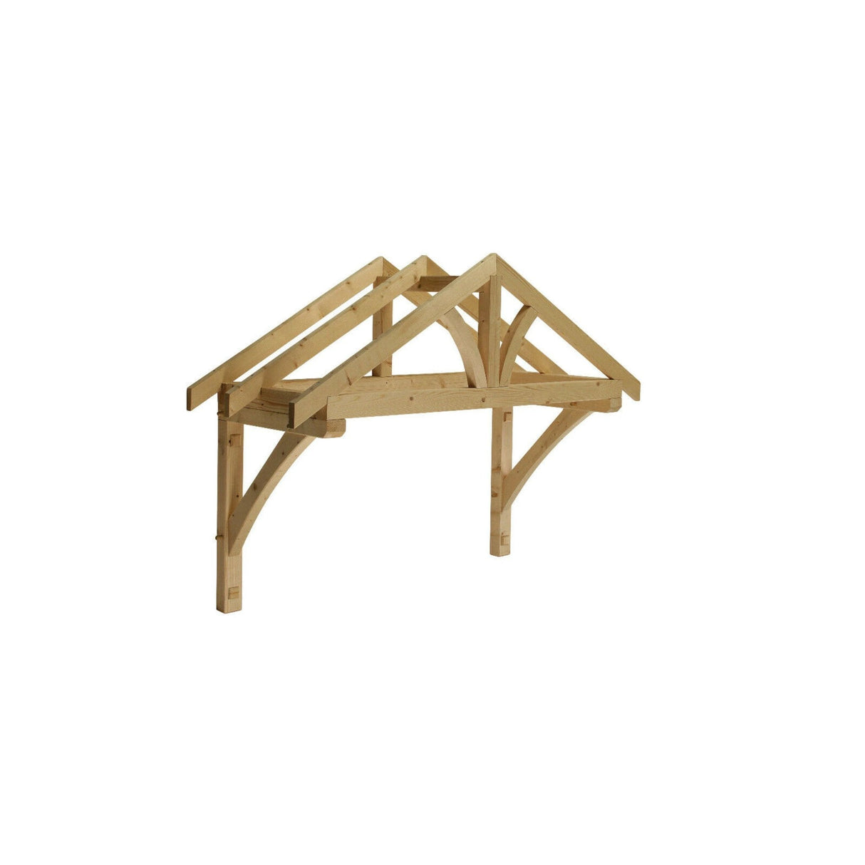 Pine Apex Wooden Door/Porch Canopy Kit - Armstrong Cheshire