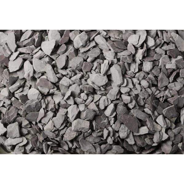 Plum Slate Chippings Bulk Bag 20mm - Armstrong Cheshire