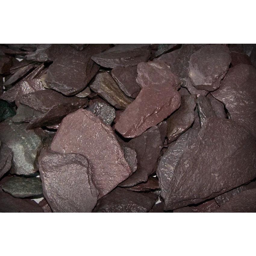 Plum Slate Chippings Bulk Bag 40mm - Armstrong Cheshire