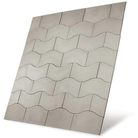 Prestbury Wave Concrete Paving Patio Kit 5.76m2 Portland Grey - Armstrong Cheshire