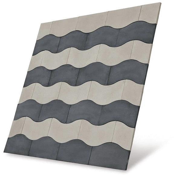 Prestbury Wave Concrete Paving Patio Kit 5.76m2 Portland Grey - Armstrong Cheshire