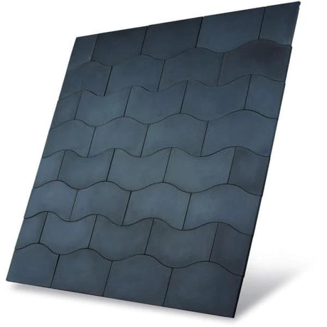 Prestbury Wave Concrete Paving Patio Kit 5.76m2 Welsh Slate - Armstrong Cheshire