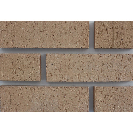 Raeburn Facing Brick 65mm Dorney Buff Dragwire Pack of 452 - Armstrong Cheshire