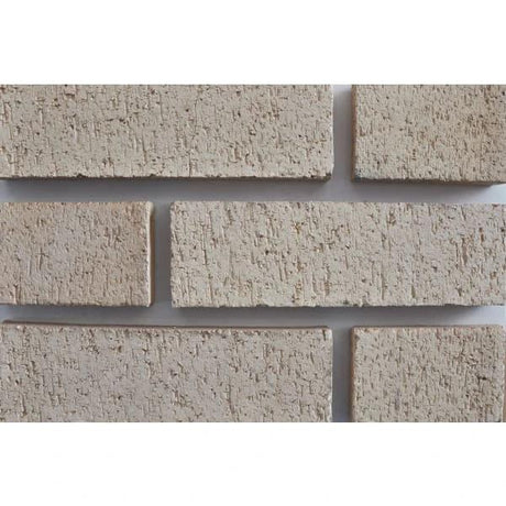 Raeburn Facing Brick 65mm Holyrood Buff Wirecut Pack of 452 - Armstrong Cheshire