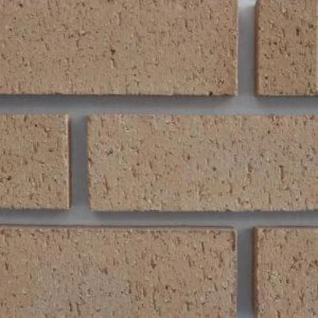 Raeburn Facing Brick 65mm Holyrood Buff Wirecut Pack of 452 - Armstrong Cheshire