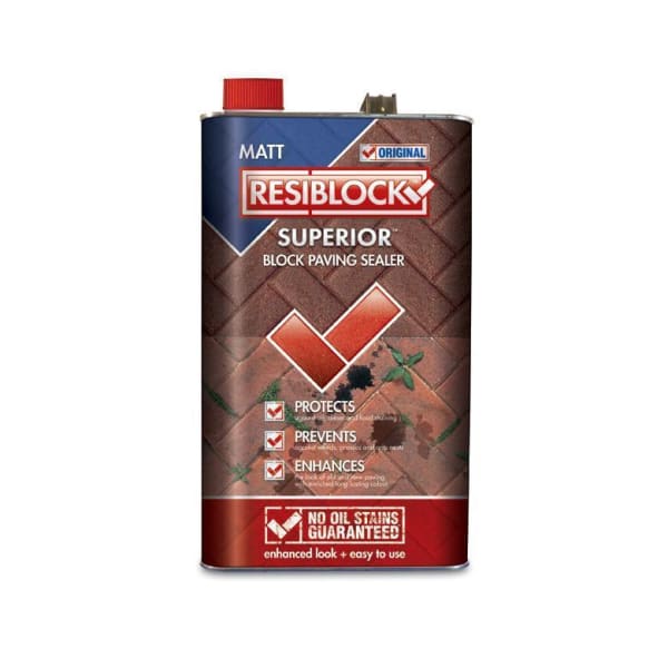 Resiblock Superior Natural Block Paving Seal - Building 
