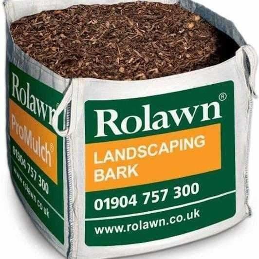 Rolawn Landscaping Bark Chippings Mulch 310KG Bulk Bag-Armstrong Supplies 