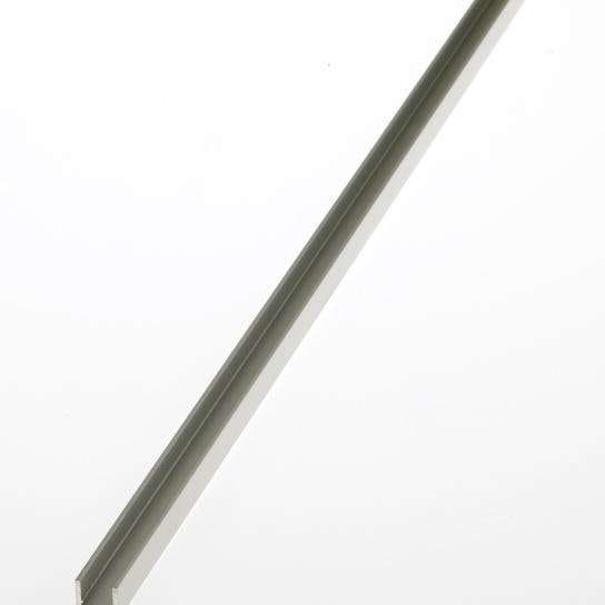 Rothley U' Profile - Anodised Alumium - Silver 10mm x 11.5mm x 1.5mm x 2m-Armstrong Supplies (1482698129456)