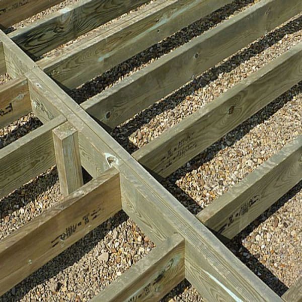 Sawn Timber C24 Floor Joist Treated 100x100mm (4x4) (5649750491299)