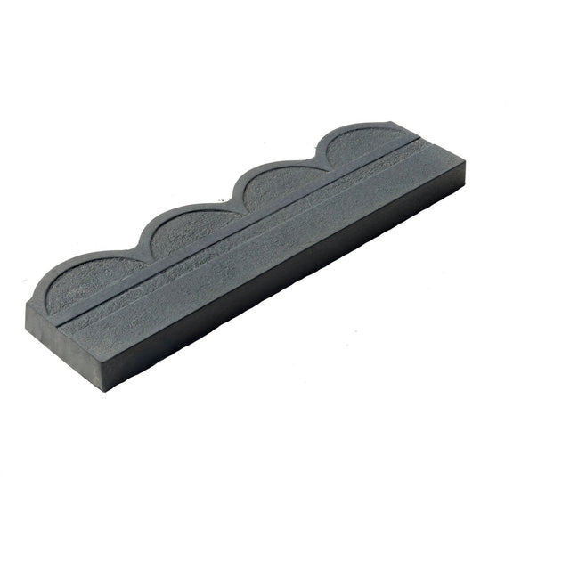 Scallop Decorative Concrete Edging Pack of 50 - Armstrong Cheshire