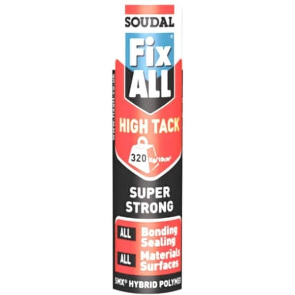 Soudal Fix All High Tack 290ml Black by Robinson Young (6106281017523)