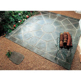 Stratford Octagon Concrete Paving Patio Kit Antique Grey 5.06m2 - Armstrong Cheshire