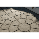 Stratford Octagon Concrete Paving Patio Kit Antique Grey 5.06m2 - Armstrong Cheshire