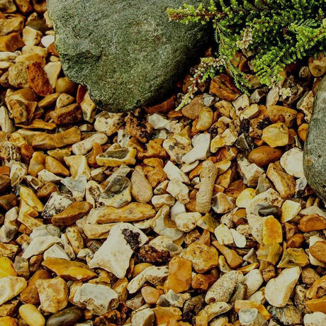 Sunshine Blend Gravel 20mm 25/50 20kg Bags - Armstrong Cheshire