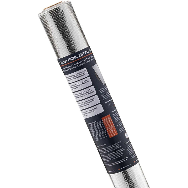 SuperFOIL Vapour Barrier & Waterproof Membrane SFTV1L (1.2m x 20m