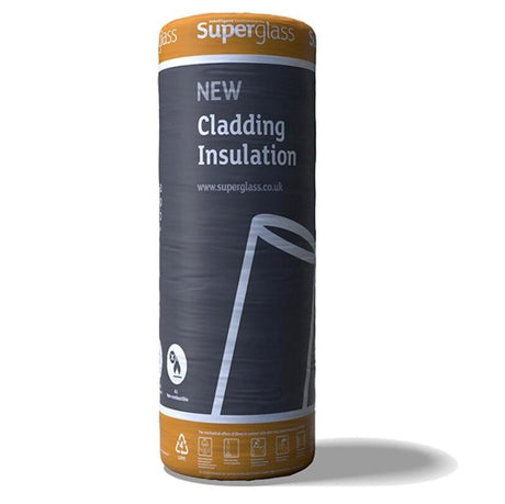 Superglass 140mm Cladding Mat 40 1200mm Insulation Rolls