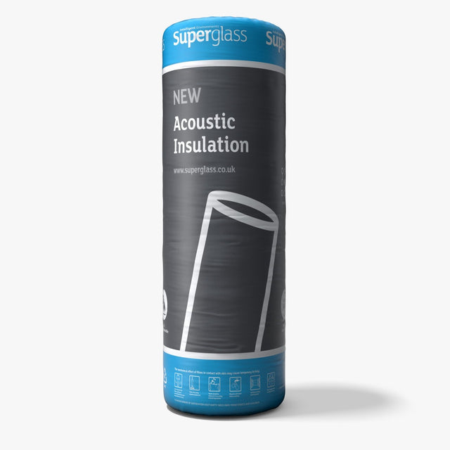Superglass 80mm Multi Acoustic Partition APR Insulation Roll 12.48 m2 per Pack