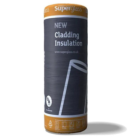 Superglass 90mm Cladding Mat 40 1200mm Insulation Rolls - Armstrong Cheshire