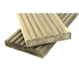 Treated Timber Decking Board 145mm x 27mm Finished Size - Armstrong Cheshire