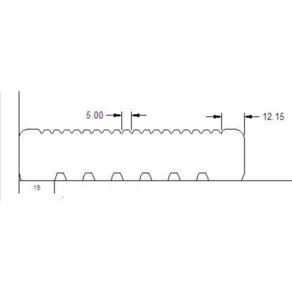 Treated Timber Decking Boards 27x120mm Finished Size - Armstrong Cheshire