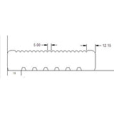 Treated Timber Decking Boards 27x120mm Finished Size - Armstrong Cheshire