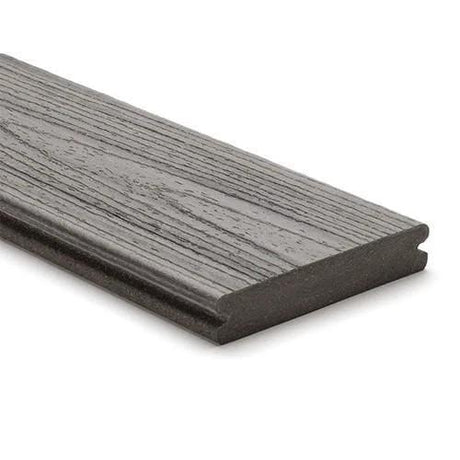 Trex Decking Board Composite Grooved 25mmx140mm Island Mist 3660mm - Armstrong Cheshire