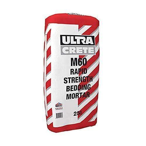Ultracrete M60 Bedding Mortar Rapid Strength 25kg - Armstrong Cheshire