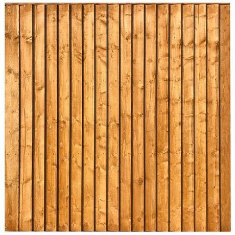 Vertical Board Featheredge Fence Panel Dip Treated (5666477637795)