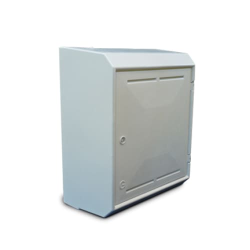 White Surface Mounted Gas Meter Box Mark 2 MK11