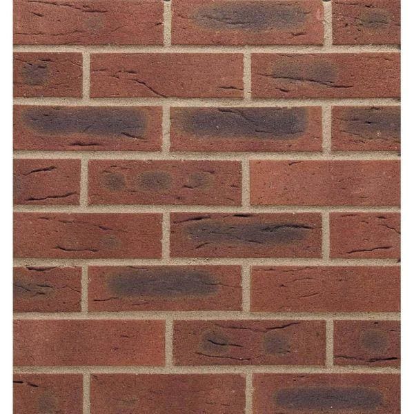 Wienerberger Facing Brick 65mm Tuscan Red Multi Pack of 430  (4379425767560)