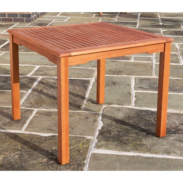 Willington Square Hardwood Patio Table (5802979328163)