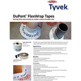 Tyvek FlexWrap NF Window and Door Tape 152mm x 23m (536860459041)