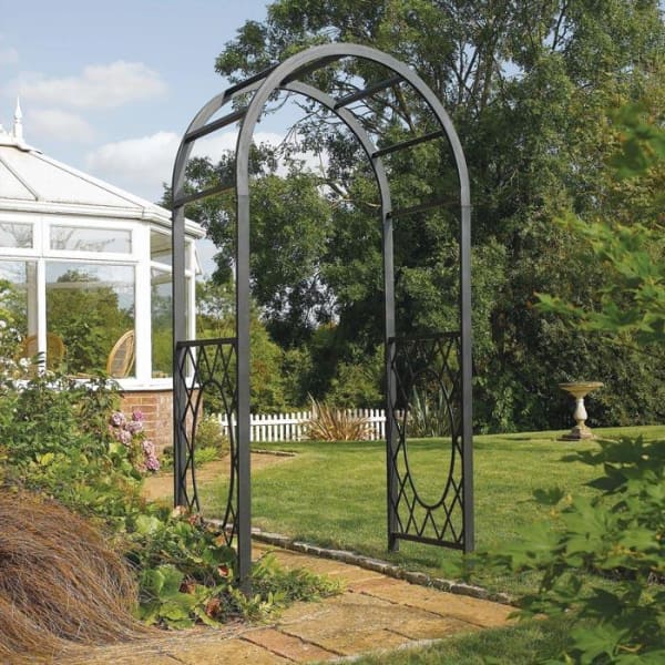 Wrenbury Round Top Garden Arch (5741075955875)